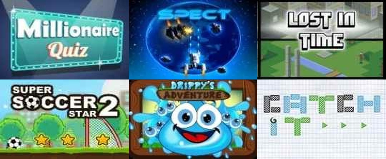 Collage of Snipesocial Games discover covers